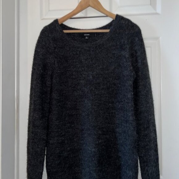 Vero Moda Mohair-style Dark Grey Sweater - Picture 2 of 15